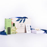 Gleevers Scented Glamour Gift for Women |Gift Box pack of 2 with Mystere Perfume (30 ml) and Pearl Dangler Earring | Birthday Gift, Anniversary Gift, Rakhi Gift, Valentine Gift, Secret Santa Gifts